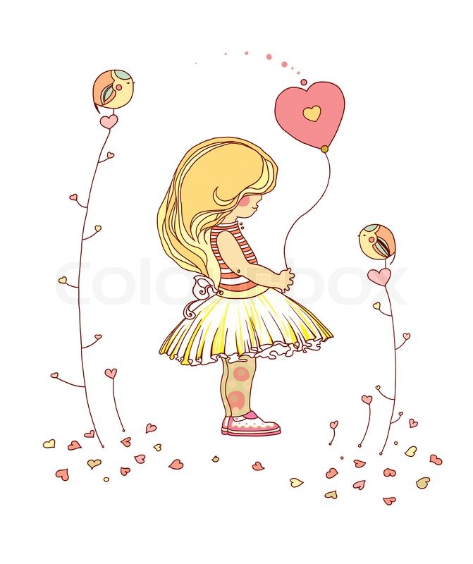4588834-little-girl-the-little-girl-with-a-balloon-raster-illustration